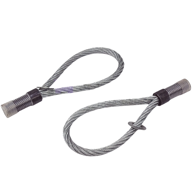 Reliable Pressed Wire Rope Loop Sling for Construction Site Lifting and Industrial Rigging Solutions