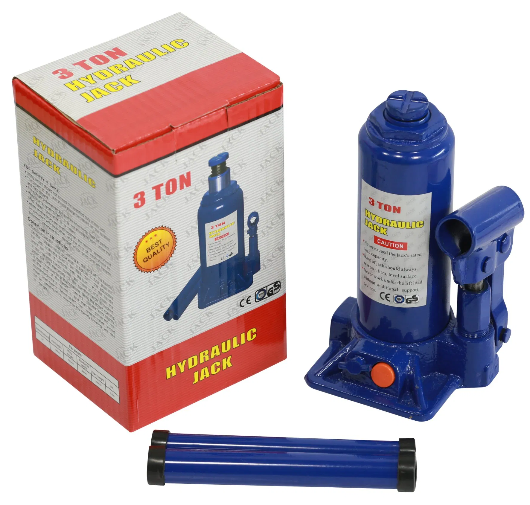 Hydraulic Bottle Jack 3 Ton Lifting Equipment Hot Sale