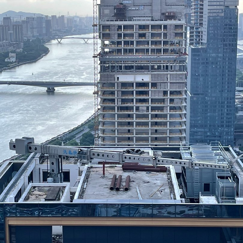 Telescopic Boom Type/Building Maintenance Equipment for Facade Glass Cleaning/Customized Bmu