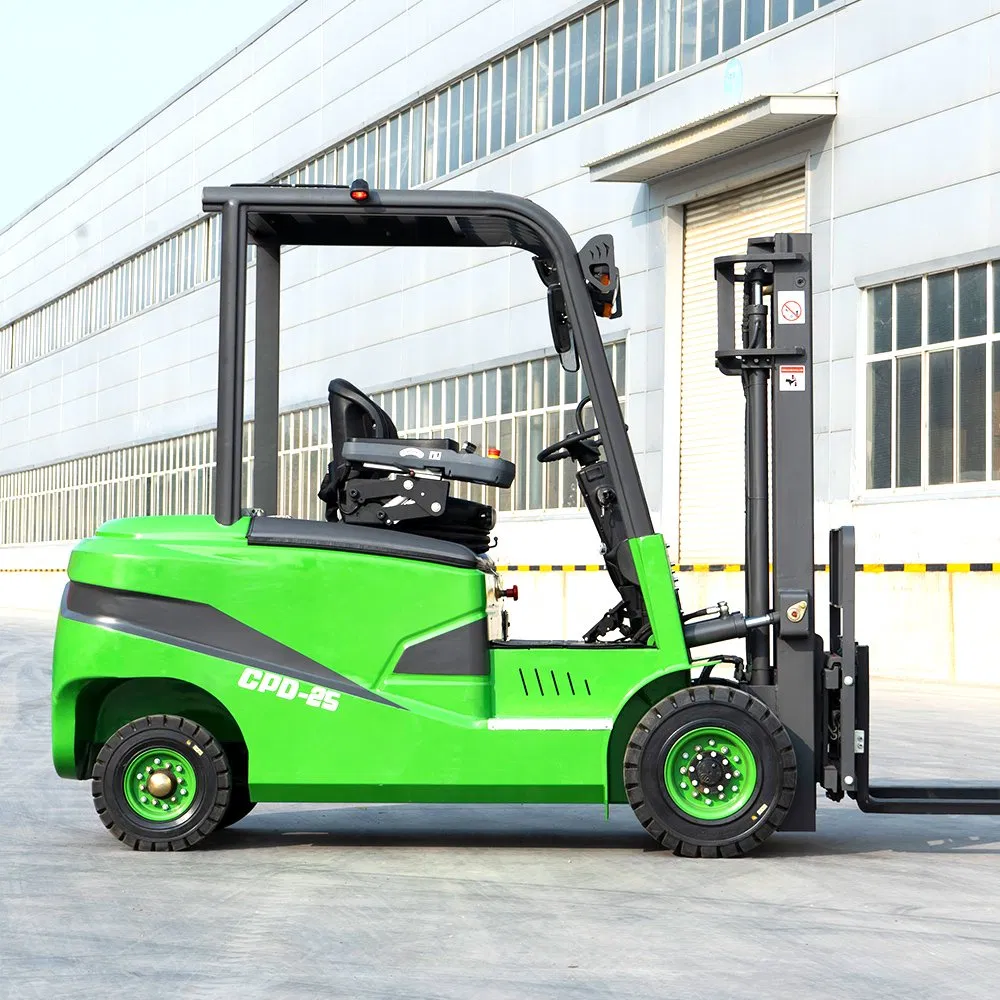 New Style All Terrain Electric Forklift 1t 1.5t 2t 2.5t 3ton Lifting Height 3m-6m Four Wheel Drive Pallet Truck Warehouse Construction Site