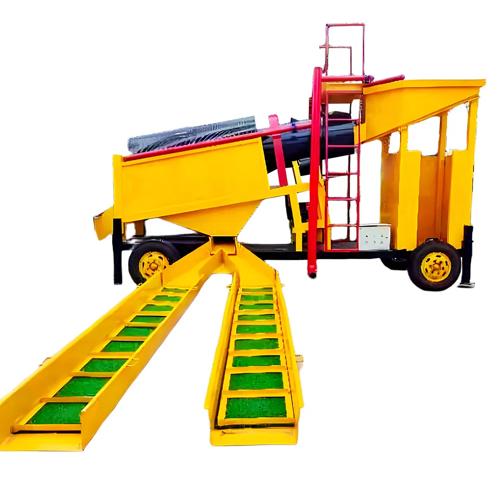 Compact Gold Mining Equipment for Easy River Access