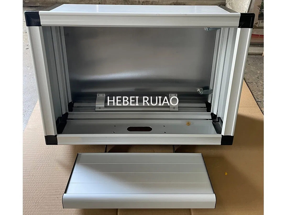 Ruiao Customized Aluminum Machine Screen Enclosure in Silver Gray