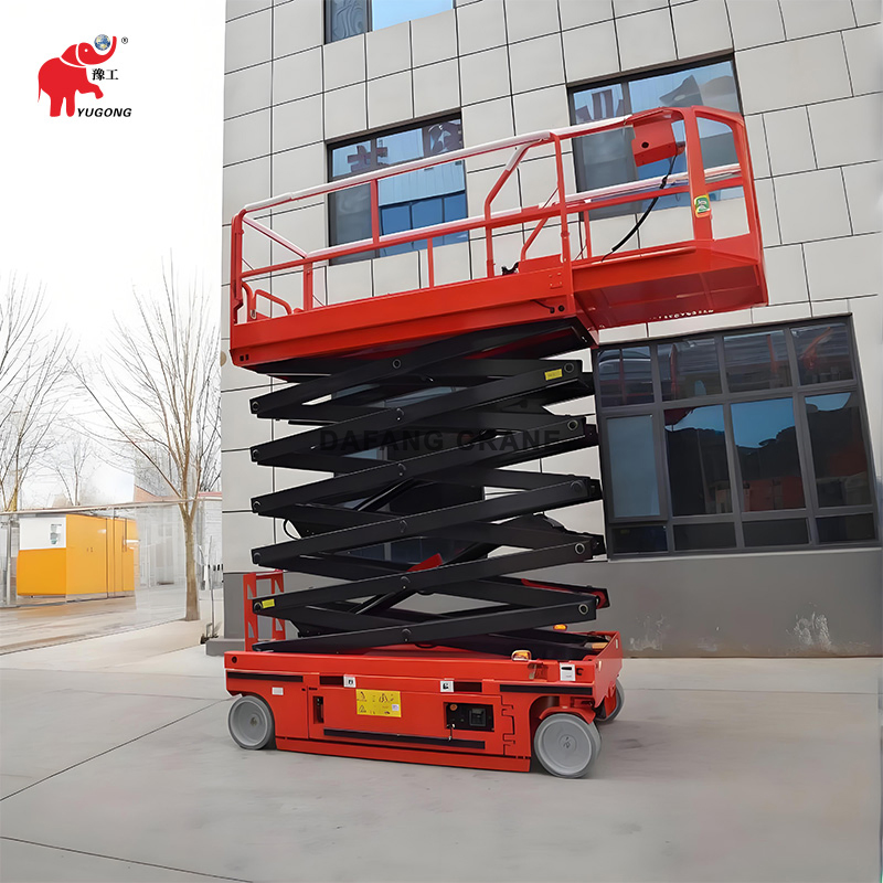 Foremost Rated 8 10 12 Meter Platform Height Self-Propelled Design Heavy Duty Industrial Use Warehouse Maintenance Equipment Mobile Scissor Lift Platform