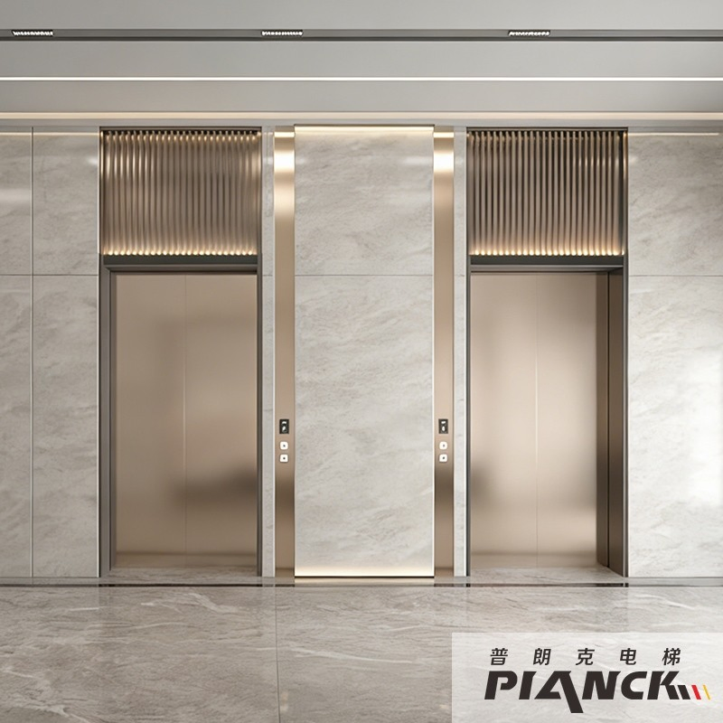 Machine-Room-Less (MRL) Traction Passenger Elevator, ISO 9001 Certified