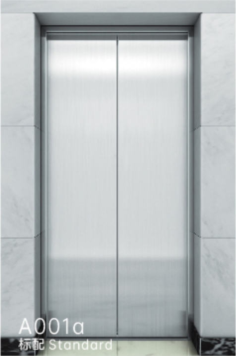 Passenger Residential Mrl with Traction Machine Elevator