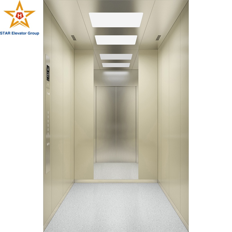 Large Space Stretcher Hospital Buildings Safe Medical Elevator