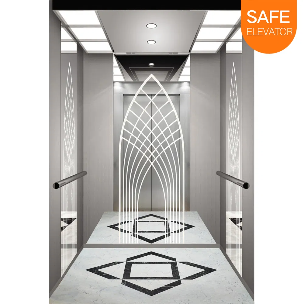 Factory Hot Sale Commercial Outdoor Elevator Lift Vvvf Traction Residential 8 Person Passenger Elevator