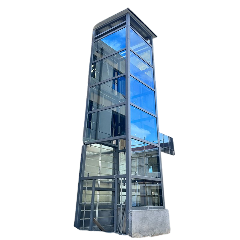 Easy to Repair Hydraulic Lift with Standard Parts, Outdoor Home Elevator