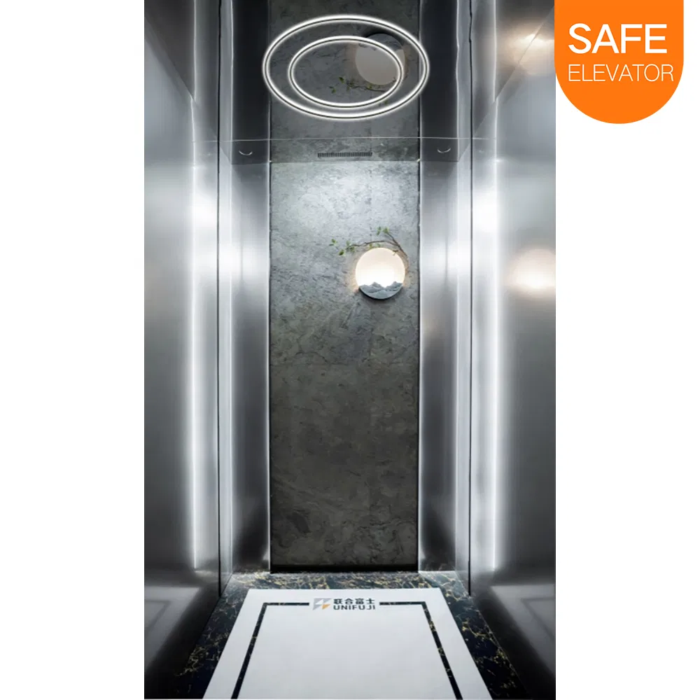 Factory Hot Sale Commercial Outdoor Elevator Lift Vvvf Traction Residential 8 Person Passenger Elevator