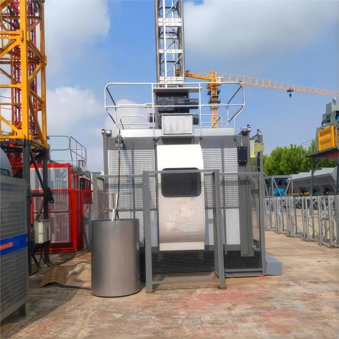 Hot Sell The Second Used Equipment Hoisting Elevator Sc200/200 2 Ton Construction Elevator Price