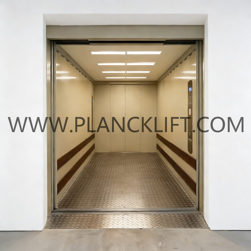 Rapid Door Closing Traction Freight Elevator for Warehouses