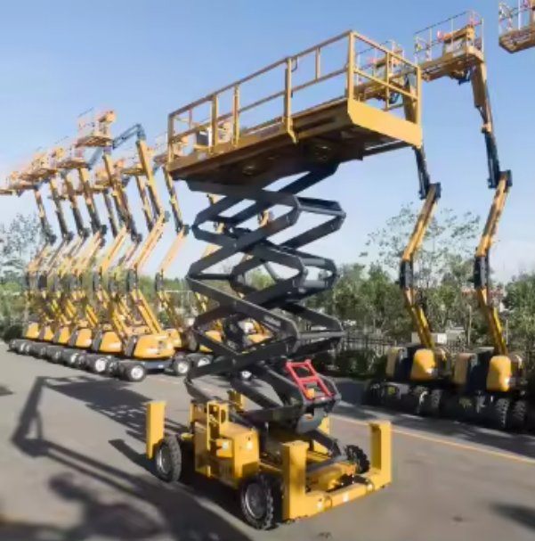 18m Battery Powered Electric Scissors Lift Platform Working Platform Xg1823rt