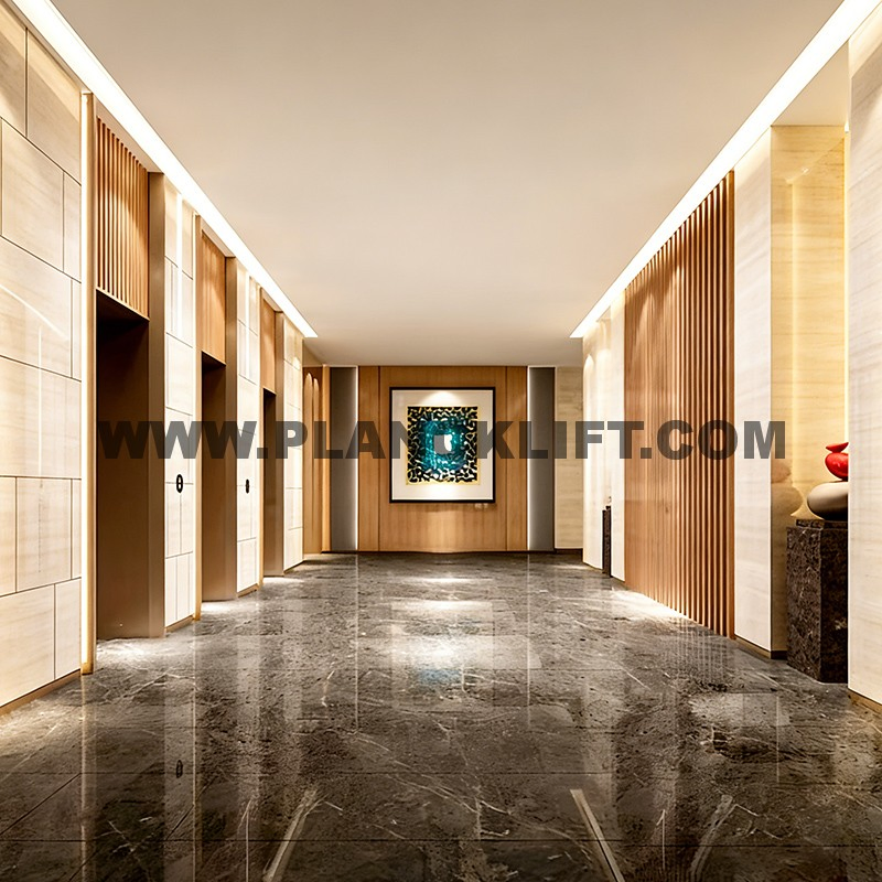 2. Machine Room Less (MRL) Traction Passenger Elevator with CE Certificate