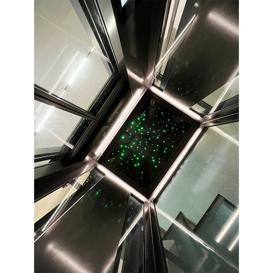 Chinese Factory Affordable Price Exclusive Customization Sightseeing Traction Home Villa Residential Elevator Stair Lift