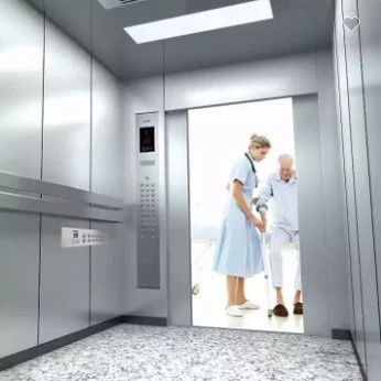 Eac CE ISO Qualified Center Opening Two Panel Four Panel Stretcher Bed Elevator