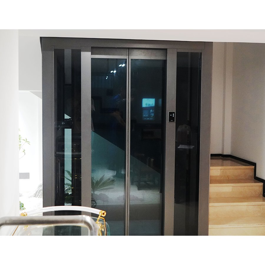 Chinese Factory Affordable Price Exclusive Customization Sightseeing Traction Home Villa Residential Elevator Stair Lift