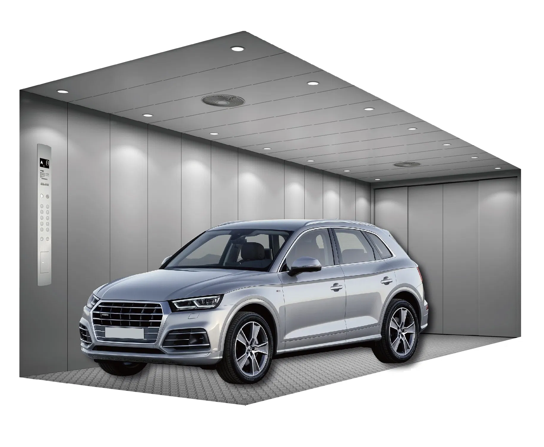 Automobile 4s Dealer Car Elevator Warehouse Freight Goods Lift