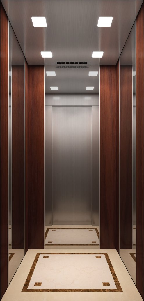 Automobile Drive 2 Floors Domestic Elevator