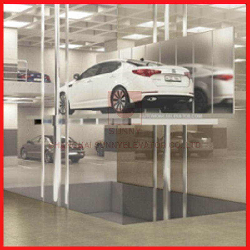 2727kg Automobile Elevator with Holes Hydraulic Drive System