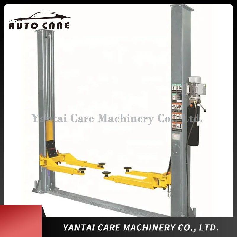 Two Post Car Lift, Hydraulic Two Post Clear Floor Hoist Automobile Elevator