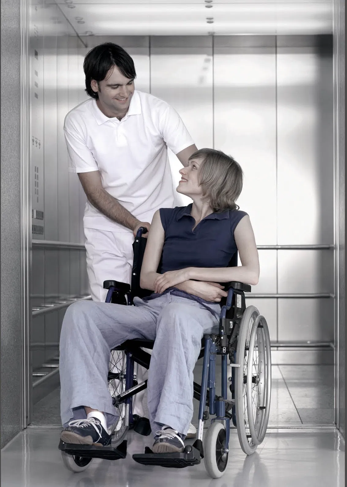 Cargo Goods Freight Glass Sightseeing Panoramic Observation Home Medical Bed Wheelchair Stretcher Passenger Electric Lift Hospital Elevator