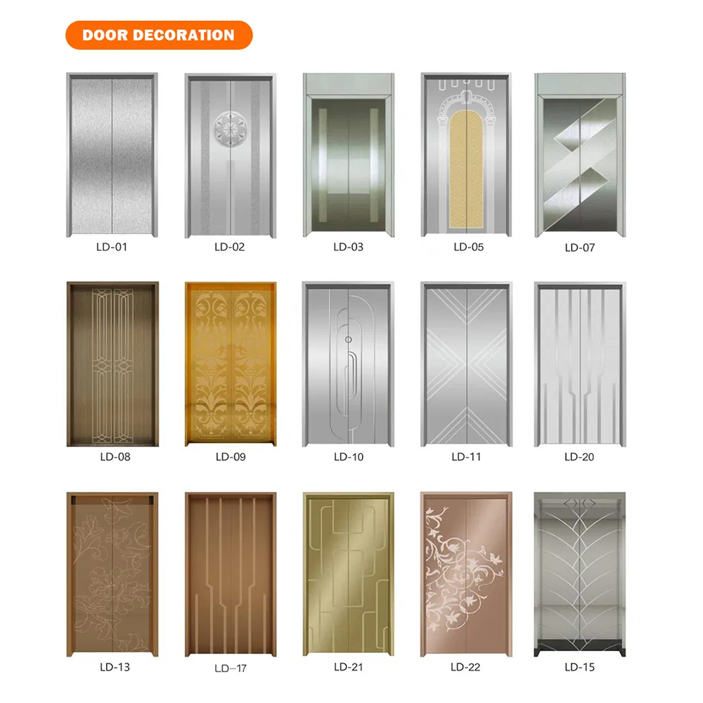 FUJI China Commercial Outdoor Lift FUJI Traction Residential 8 Person Passenger Elevator