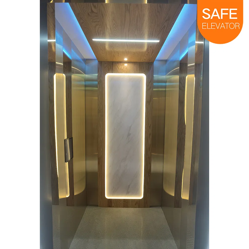 Factory Hot Sale Commercial Outdoor Elevator Lift Vvvf Traction Residential 8 Person Passenger Elevator
