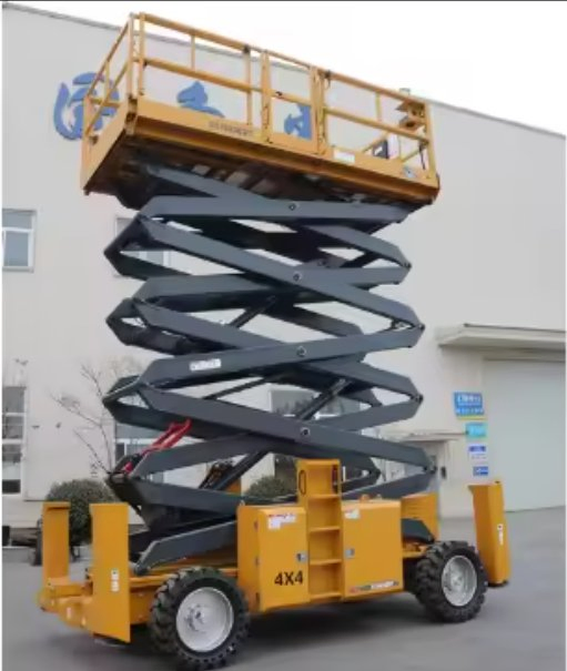 18m Battery Powered Electric Scissors Lift Platform Working Platform Xg1823rt