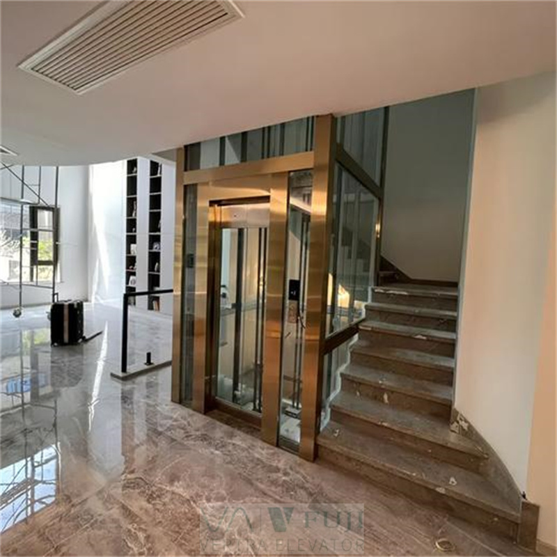2-6 Floors Small Shaftless Residential Elevators House Villa Lift Passenger Home Elevator