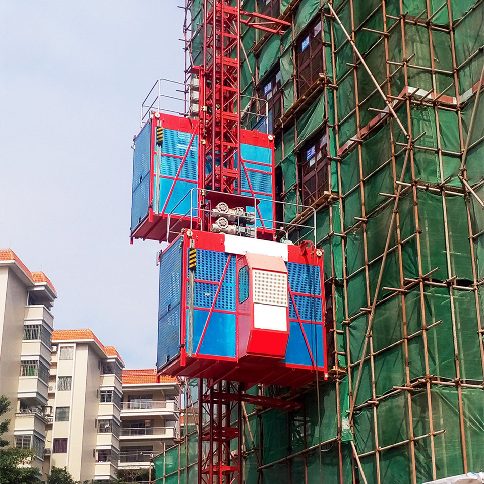 CE Approved Passenger Hoist Construction Material Lift Construction Elevator