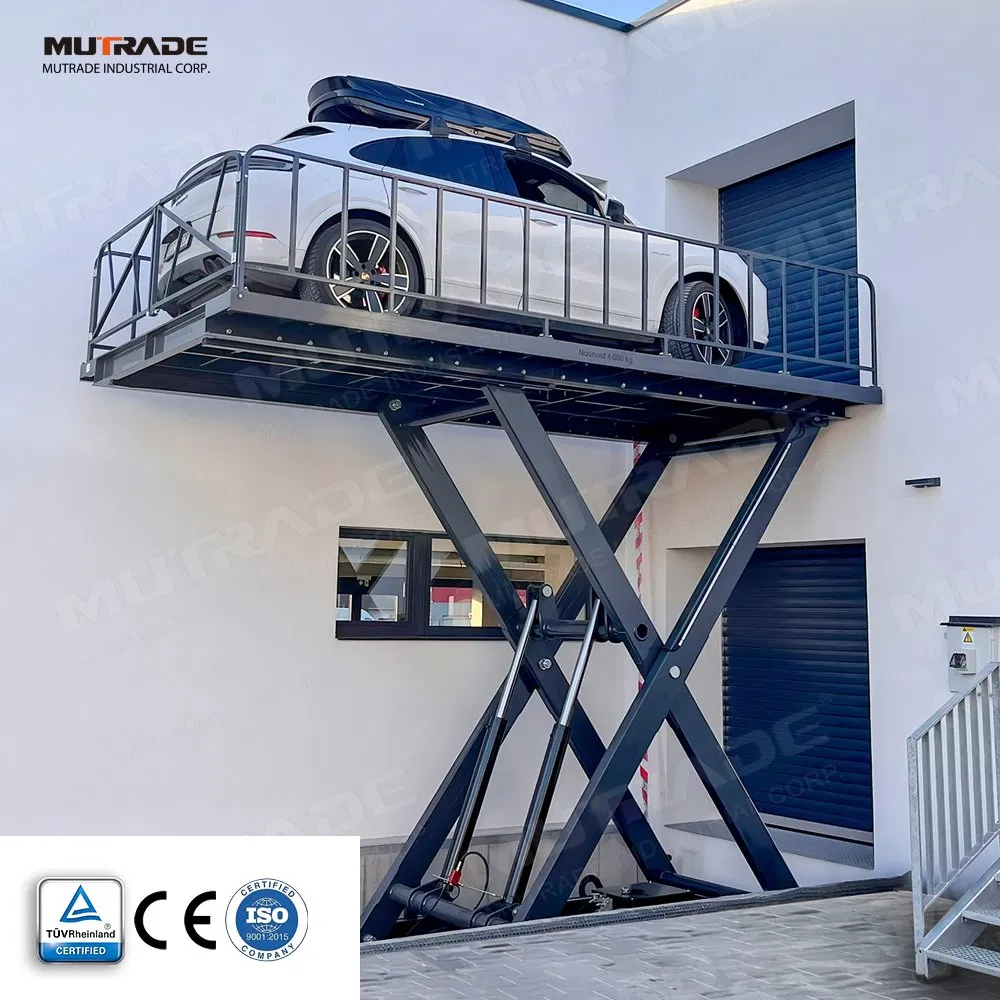 Hydraulic Scissor Lift Platform Car Elevator Scissor Car Lift