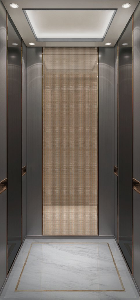 Automobile Drive 2 Floors Domestic Elevator