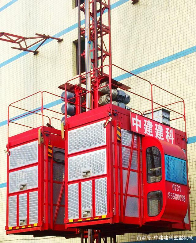 CE Approved Passenger Hoist Construction Material Lift Construction Elevator
