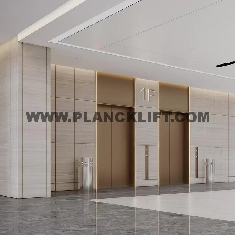 Machine-Room-Less Mrl Traction Passenger Elevator for Urban Buildings, Save Space