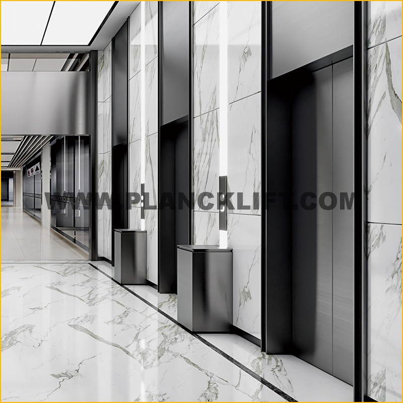 2. Machine Room Less (MRL) Traction Passenger Elevator with CE Certificate