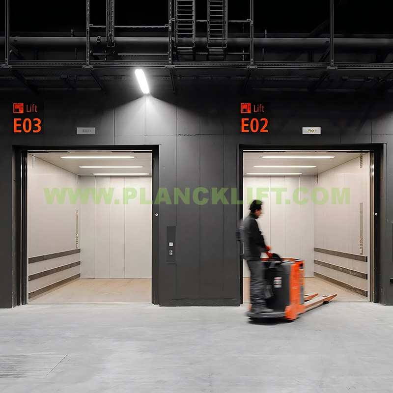 Chinese-Made Traction Freight Elevator, Explosion-Proof Option for Chemical Plants