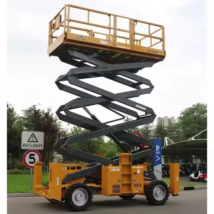 XG1523RT Scissor Lift Detail 1