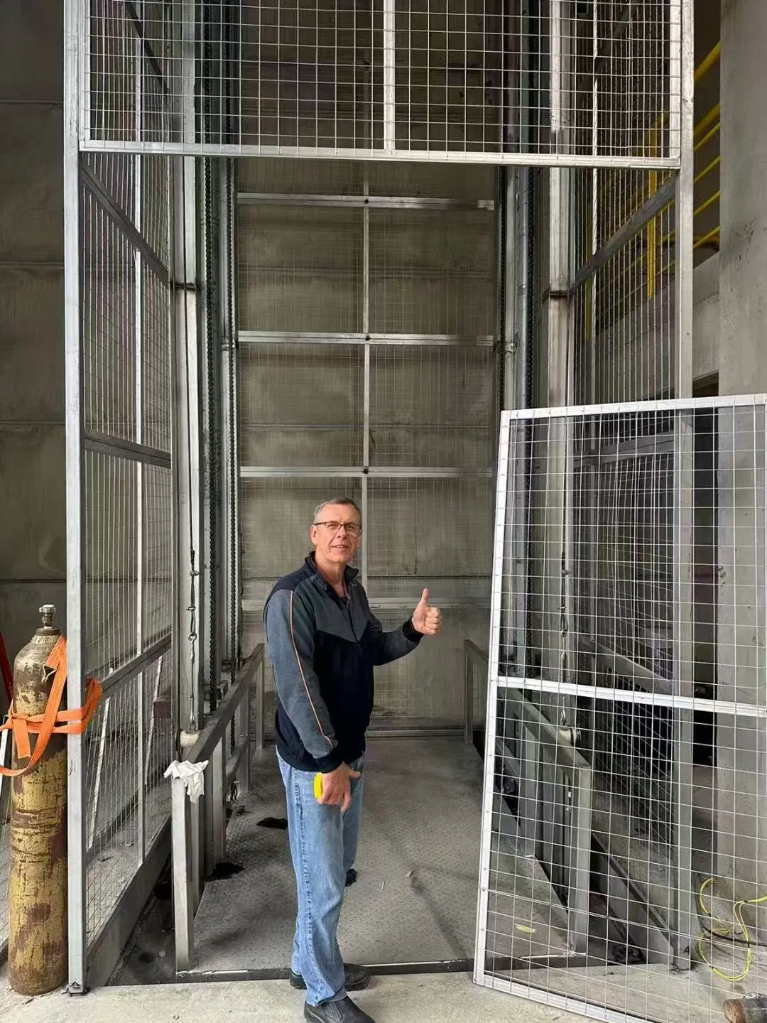 Hydraulic Elevator Lift Platform Cargo Freight Elevator