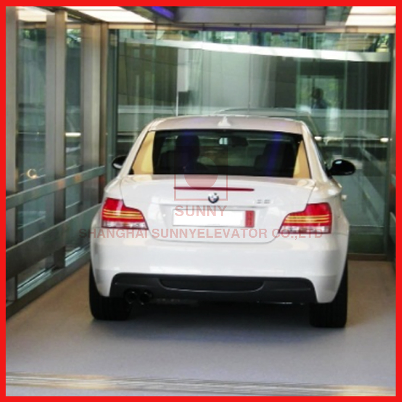 2727kg Automobile Elevator with Holes Hydraulic Drive System