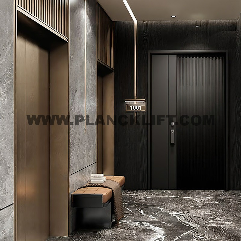 Machine-Room-Less Mrl Traction Passenger Elevator for Urban Buildings, Save Space