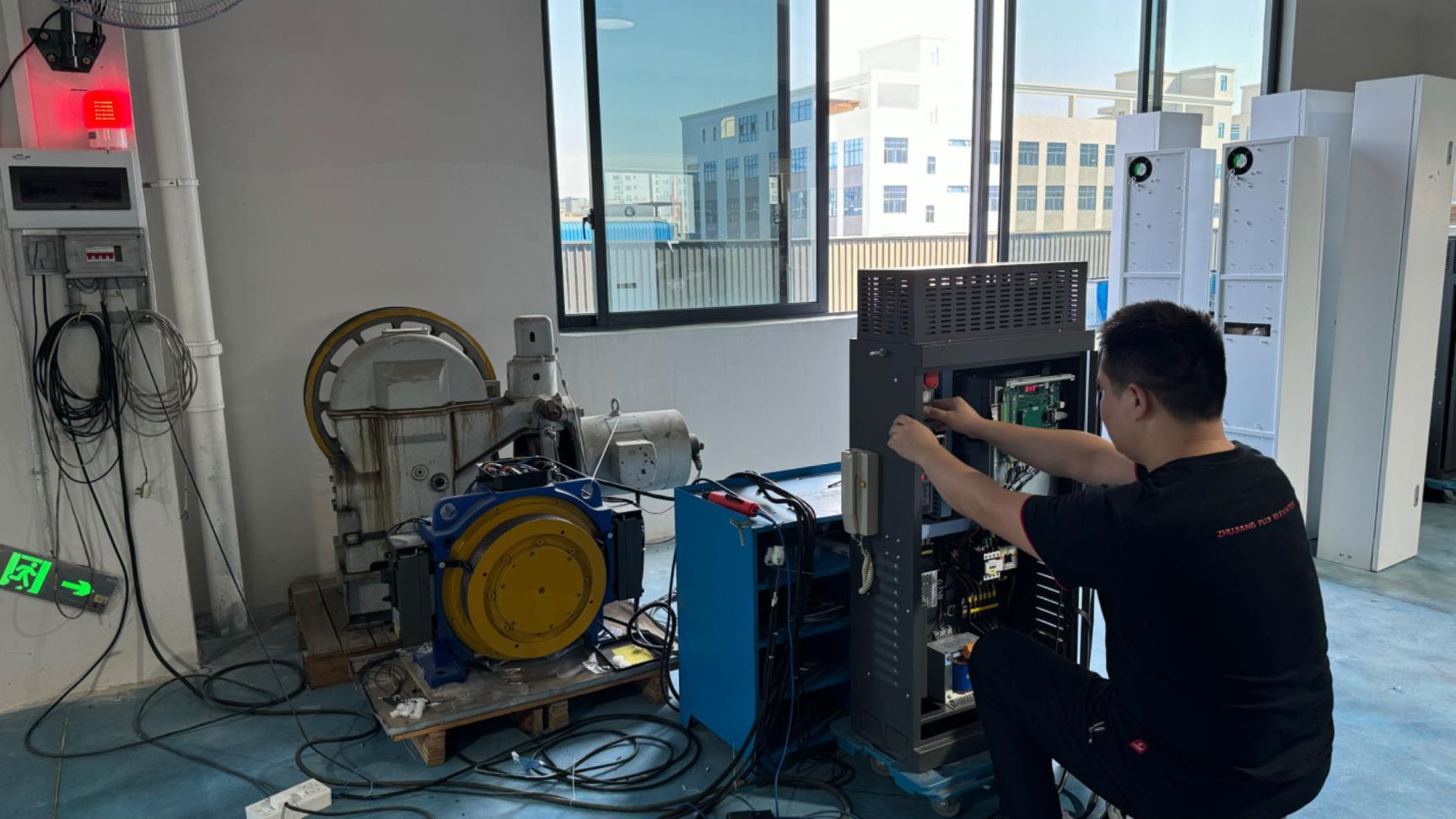 DHI Lift final quality control — comprehensive testing and inspection before shipment