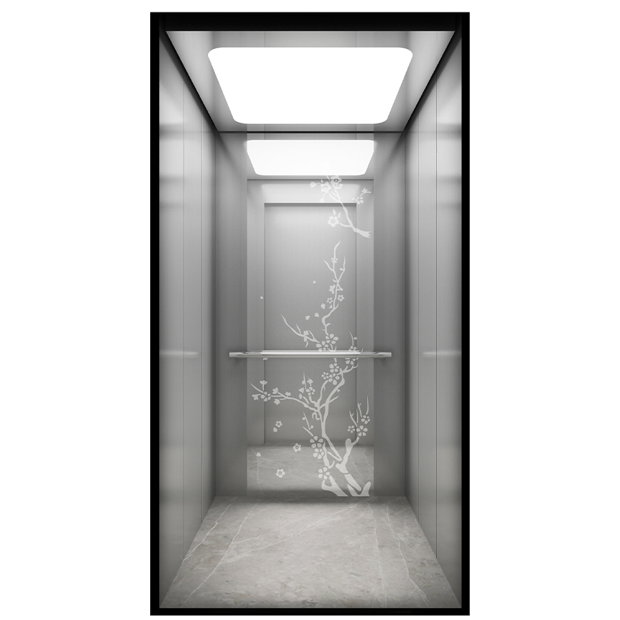 1m² Ultra-Compact Home Loft Elevator for Small Hoistway - Machine Room-Less (MRL) Design