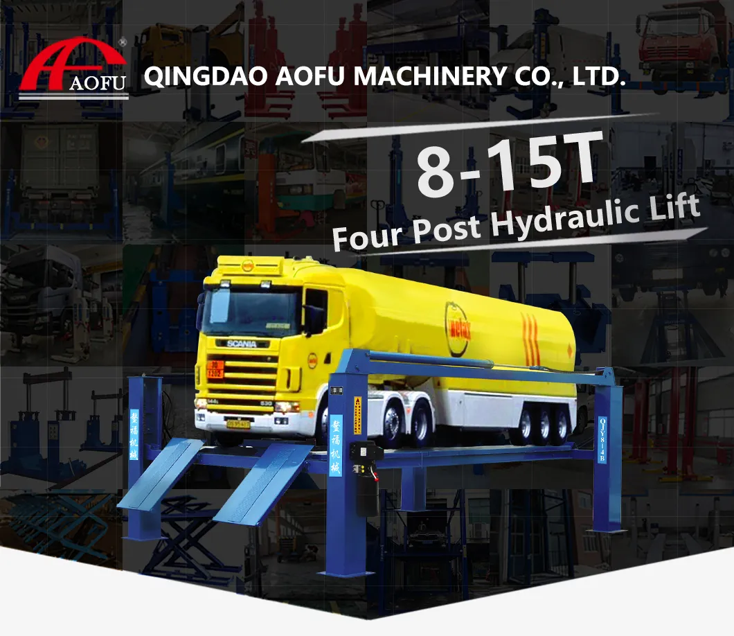 15 Ton Hydraulic Automobile Vehicle Elevator