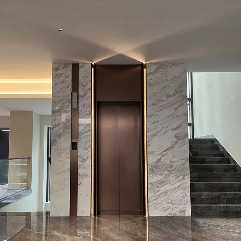 The 3-Floor Indoor Traction Elevator Features Ultra-Quiet Operation and Superior Safety Performance.