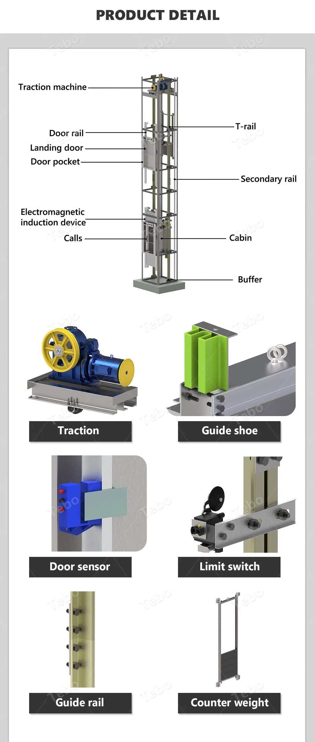 Elevator Parts Detail 1