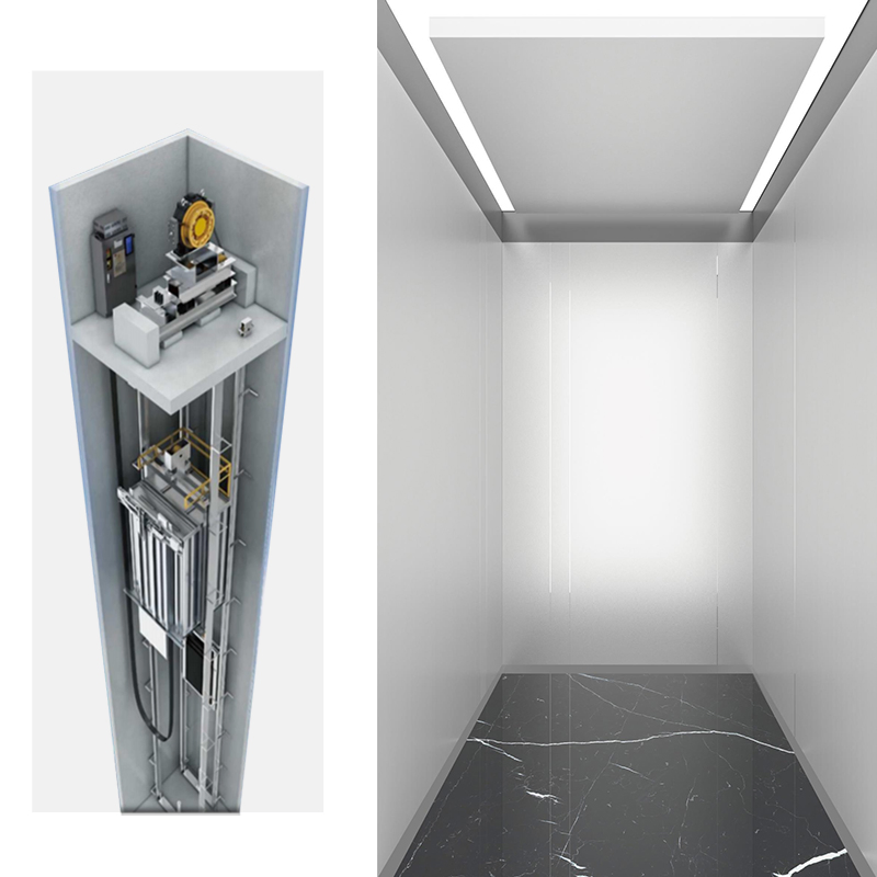 Hospital Stretcher Lift Vvvf Controller 1000kgpassengers Medical Bed Elevator