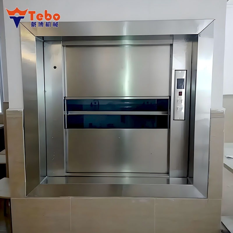 Automatic Dumbwaiter for Fast Vertical Dish Transportation