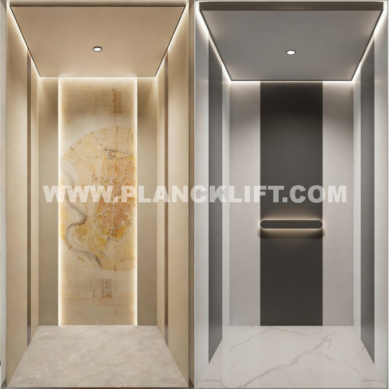 Machine-Room-Less Mrl Traction Passenger Elevator for Urban Buildings, Save Space