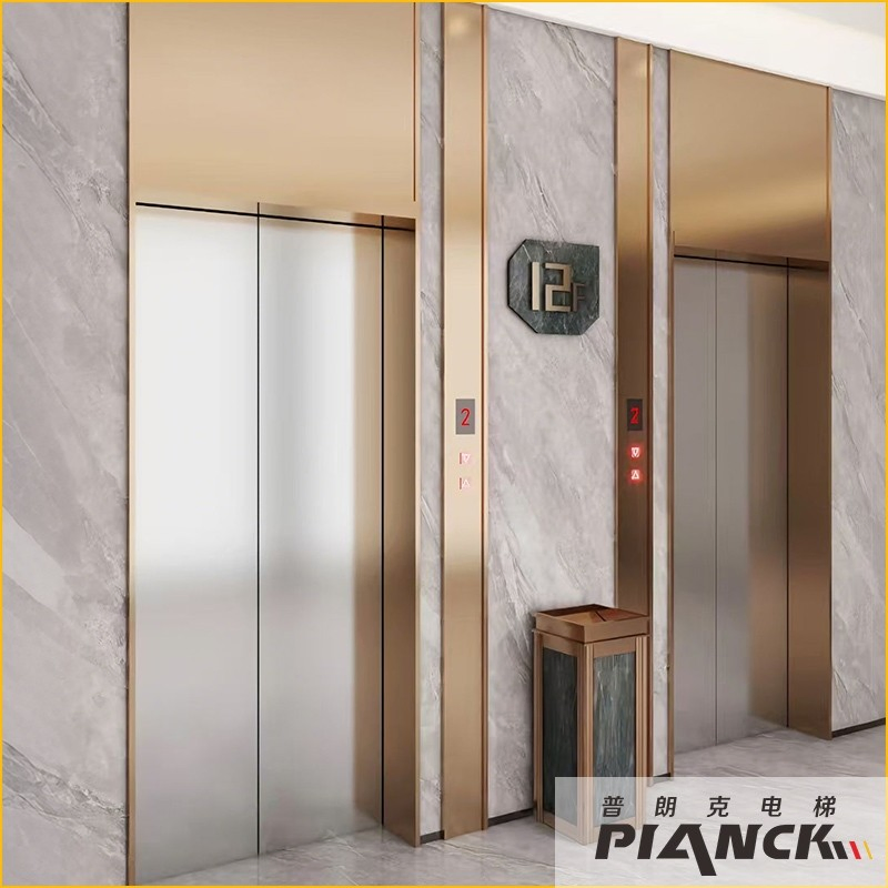 Machine-Room-Less (MRL) Traction Passenger Elevator, ISO 9001 Certified