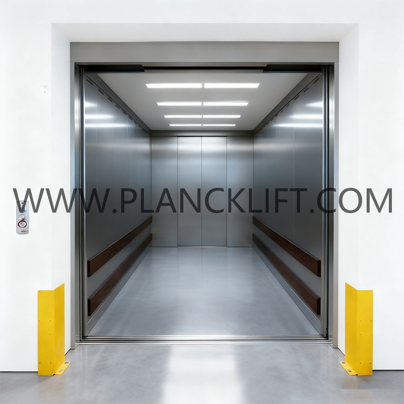 Rapid Door Closing Traction Freight Elevator for Warehouses